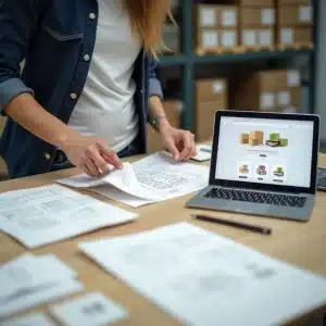 Verifica tecnica di astucci e fustelle per export europeo in uno studio di packaging cartotecnico